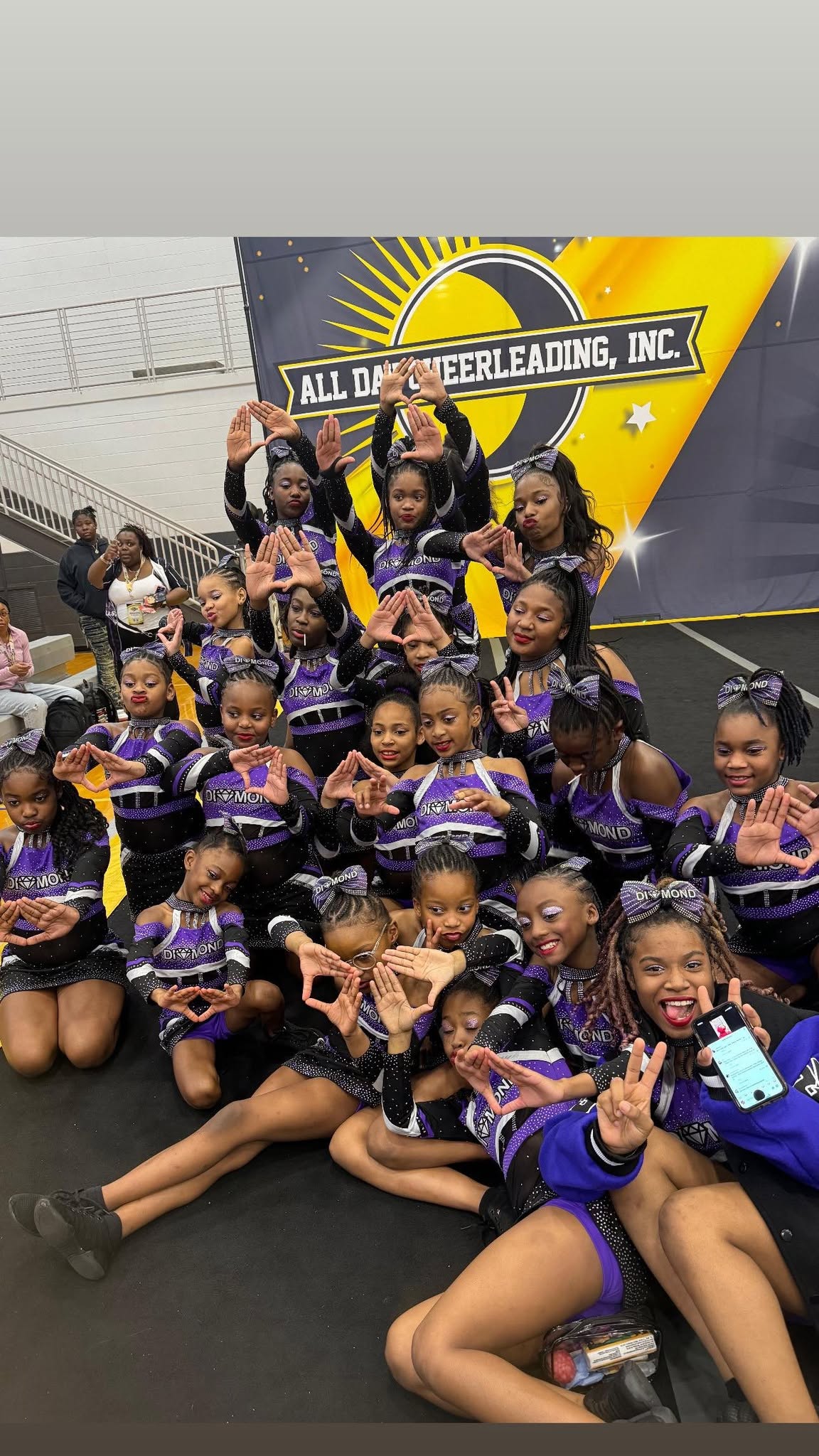 Diamond Xtreme Allstars athletes