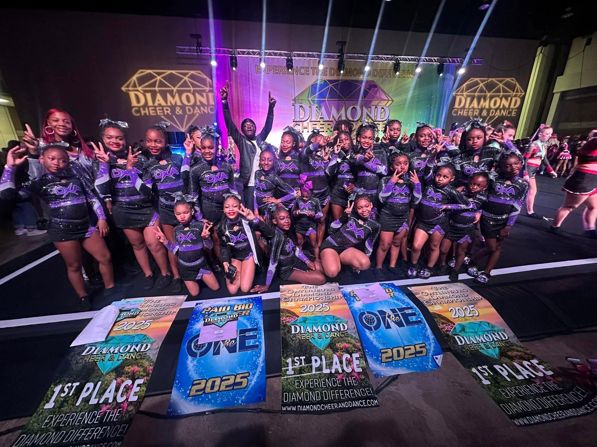 Diamond Xtreme Allstars athletes